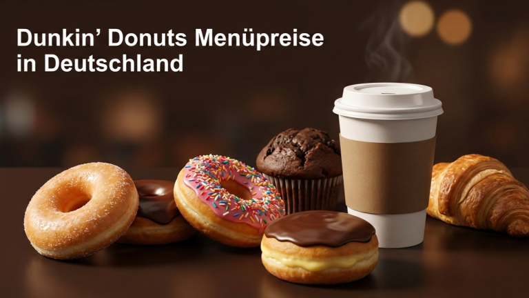 Dunkin' Donuts Menüpreise in Deutschland