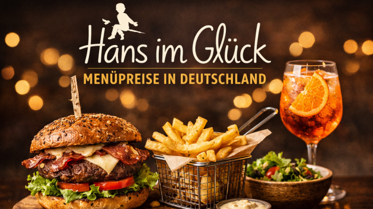 Hans im Glück Menüpreise in Deutschland
