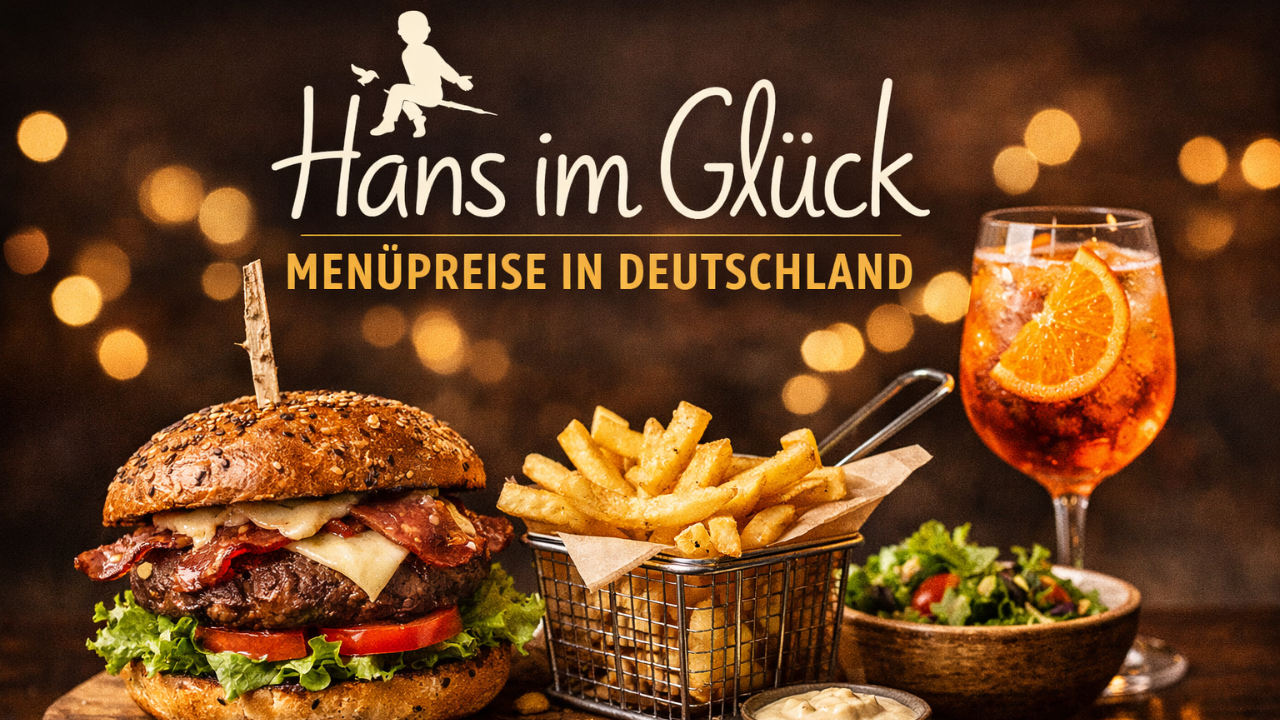 Hans im Glück Menüpreise in Deutschland