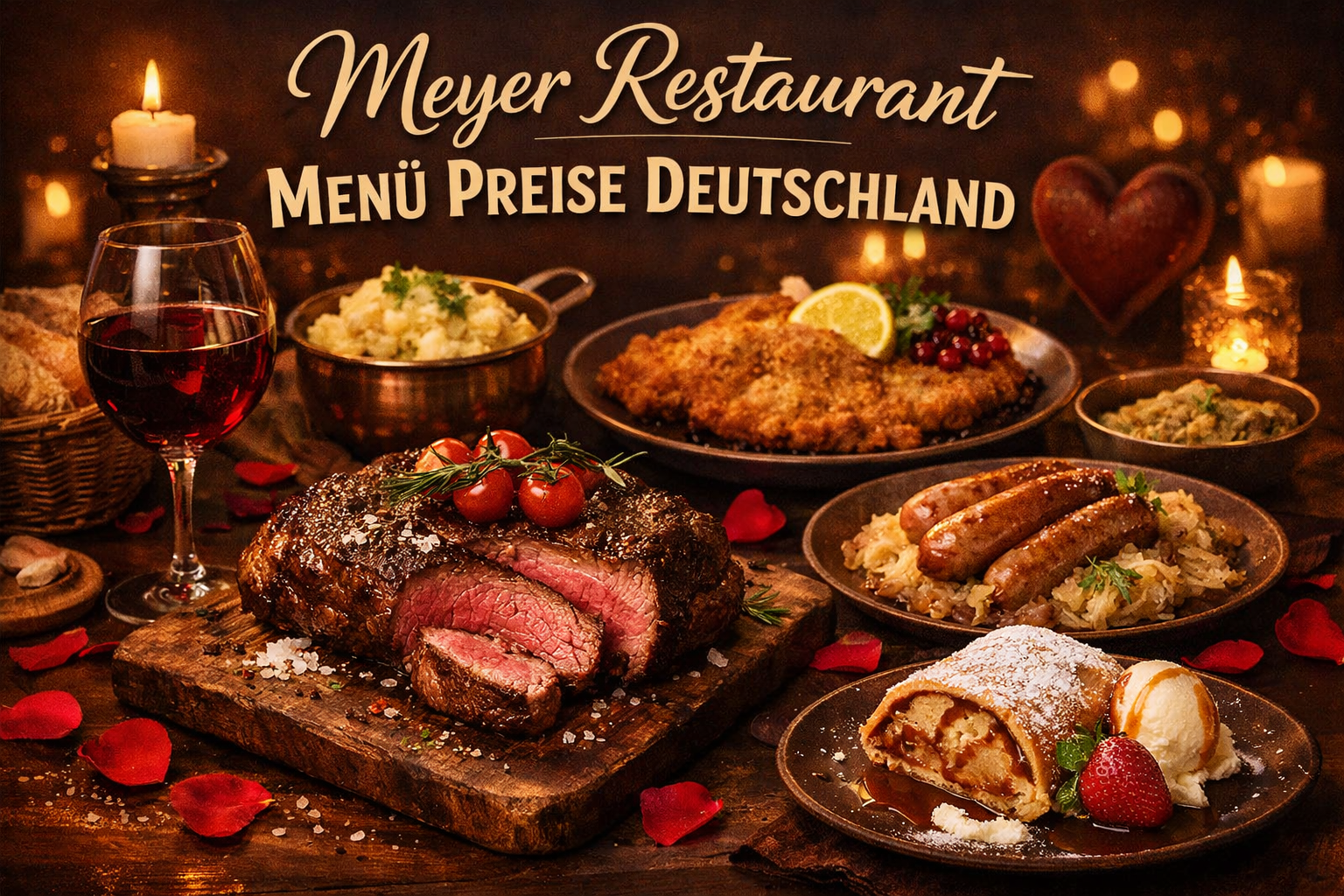 Meyer Restaurant Menü Preise Deutschland