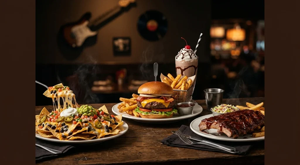 Speisekarte des Hard Rock Cafe mit Preisen in Deutschland 1 Speisekarte des Hard Rock Cafe mit Preisen in Deutschland