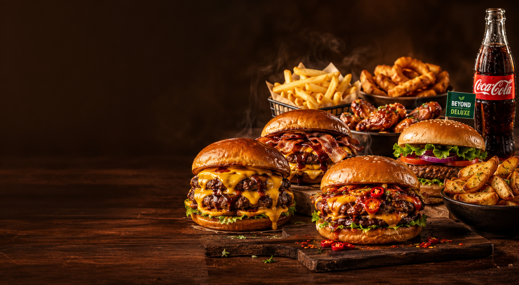 Speisekarte von Danny’s Burger & Grill mit Preisen in Deutschland
