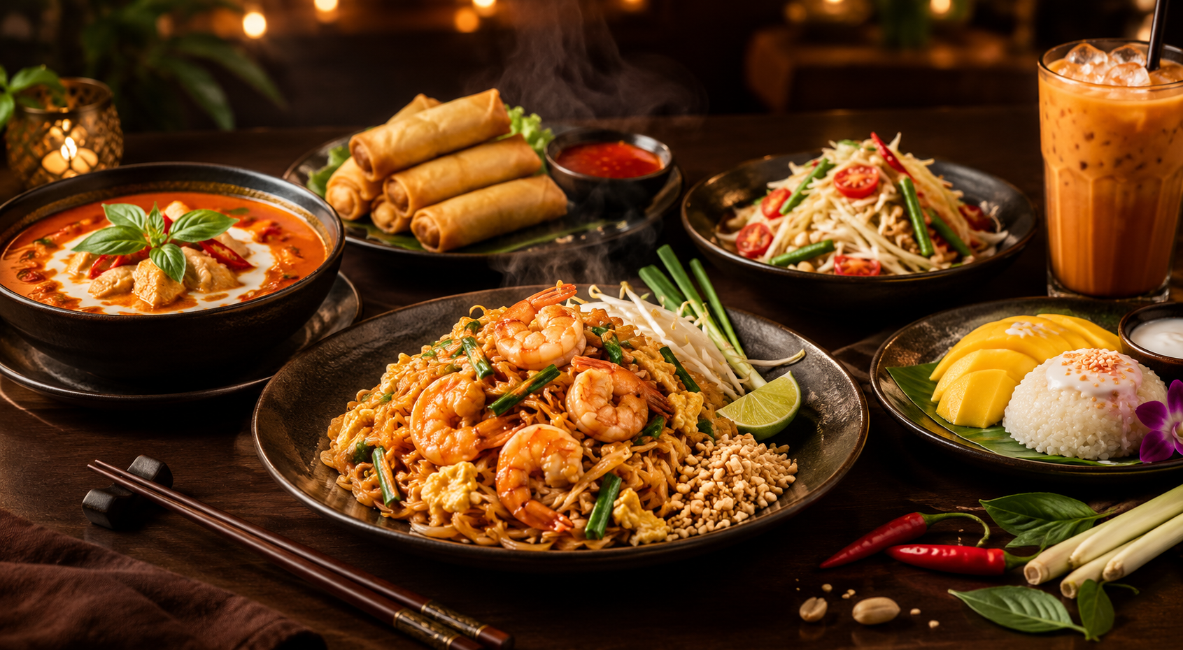 Thai-Express-Speisekarte mit Preisen in Deutschland